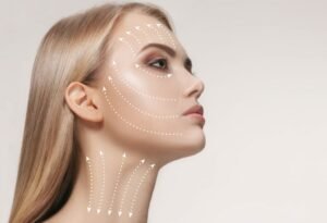 Defined jawline after non-surgical jawline sculpting in South Kensington by a qualified aesthetic doctor